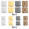 16pcs Mixed Colors Sew in Magnetic Snaps Buttons Metal Plum Bag Clasps Button Snaps Closure Fasteners for Purse Handbag Sewing Craft Clothing Scrapbooking, 2 Sizes view 2