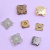 16pcs Mixed Colors Sew in Magnetic Snaps Buttons Metal Plum Bag Clasps Button Snaps Closure Fasteners for Purse Handbag Sewing Craft Clothing Scrapbooking, 2 Sizes view 4