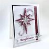 FAWENUCY Scrapbooking Die-Cuts, Christmas Metal Cutting Dies for Card Making, Paper Craft Punch Template, Background Embossing Stencils, DIY Album Dcor (Christmas Snowflakes-12.4x8.3cm) view 2