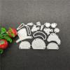 FAWENUCY Scrapbooking Die-Cuts, Christmas Metal Cutting Dies for Card Making, Paper Craft Punch Template, Background Embossing Stencils, DIY Album Dcor (Hat Snowman-10x6.7cm) view 3