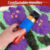 Carpet Trimmer 200W Rug Tufting Carver Clippers,with 2 Movable Comb Tufting Carving Tools Clippers Adjustable Speed Electric Shears Carpet for Tufting/Weaving 1,4.5 * 18cm view 4