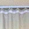 1" Tape with Plastic Hooks for Ceiling Track System or rods with Rings, Tape Will be Sewing into The top of Curtain. Curtains not Included (for 50" Curtain) view 3