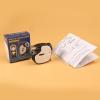 RADHAX Microscope Kit Portable Handheld Magnifier 55X Zoom Microscope with LED Light Mini Pocket Jewelry Loupe Microscope Lens Adapters view 2