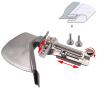 CKPSMS Brand - 1SET Swing Away Double Fold Binder Attachment #A9B for Home & Industrial Sewing Machine (Tape Size 1-7/8"=48MM) view 2