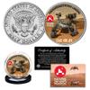 Mars 2020 Perseverance Rover Landing NASA Space Program Official JFK Kennedy Half Dollar U.S. Coin view 1