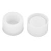 2Pcs Silicone Flower Pot Mold, 3D Resin Cake Mold Chocolate Mold Fondant, DIY Soap Mold Candle Clay Mold Kitchen Utensils for Household, Silicone Mold Epoxy Resin Molds DIY Large Concrete molds c view 1