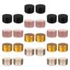 Sewroro Candle Tins Pcs Metal Round Candle Containers Aluminum Candle Making Jars DIY Candle Making Supplies (Mixed Colors) view 1