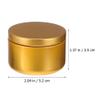 Sewroro Candle Tins Pcs Metal Round Candle Containers Aluminum Candle Making Jars DIY Candle Making Supplies (Mixed Colors) view 4