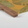 Creative Products Let Your Soul Shine Tropical Palm Yellow 16 x 16 Teak Hanging Canvas view 3