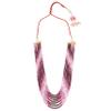 7 Strand Natural Red Shaded Ruby 3-4 mm Faceted Rondelle Beads Gemstone Strands Necklace Seven lines/ 9.50 Inches view 1