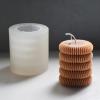 Tire Stripe Candle Silicone Mold Creative Column Candle Soap Mold Fondant Chocolate Cake Baking Mould Plaster Clay Resin Epoxy Mold view 3