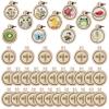 Framendino, 40 Pack Mini Embroidery Hoops Small Ring Tiny Round Wood Cross Stitch for Frame Crafts Jewelry view 1