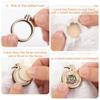Framendino, 40 Pack Mini Embroidery Hoops Small Ring Tiny Round Wood Cross Stitch for Frame Crafts Jewelry view 3