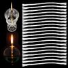 20Pcs 190mm (7.5in) Replacement White Fiberglass Wicks, 1mm Width Candle Wicks for Light Ghee Lamp DIY Oil Lamps Craft Candle Making Supplies view 1
