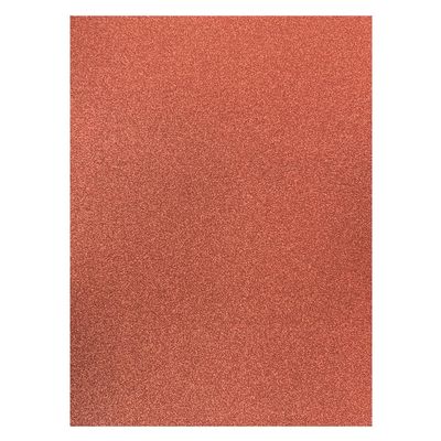 Baisunt 20 Sheets Bronze Glitter Cardstock Paper for DIY Art Project, Scrapbook, Birthday Wedding Party Decoration 250GSM(8x12 In, Non Adhesive)