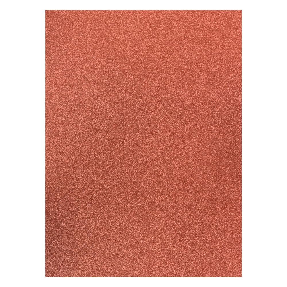 Baisunt 20 Sheets Bronze Glitter Cardstock Paper for DIY Art Project, Scrapbook, Birthday Wedding Party Decoration 250GSM(8x12 In, Non Adhesive)