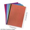 Baisunt 20 Sheets Bronze Glitter Cardstock Paper for DIY Art Project, Scrapbook, Birthday Wedding Party Decoration 250GSM(8x12 In, Non Adhesive) view 2