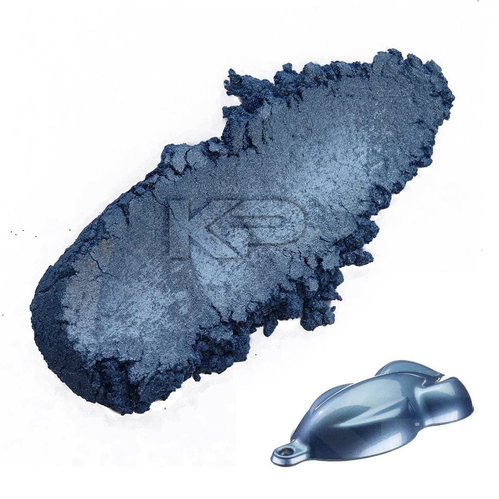 KP Pigments Allure SilverShift Pearlescent 100% Pure Fine Mica Powder - Naturally Pigmented Multipurpose DIY Arts and Crafts, Dye, Soap Making, Cosmetics, Epoxy Resin, Paint, and More! 1 Kg