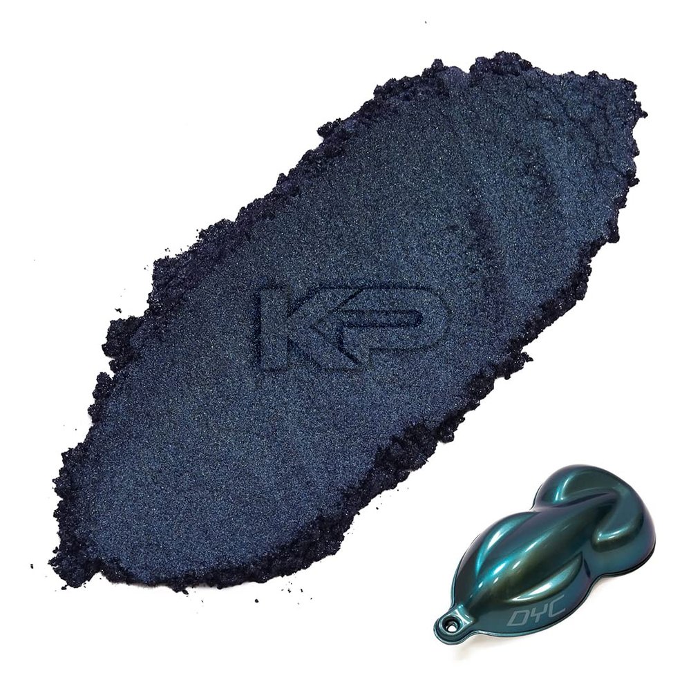 KP Pigments Atlantic ColorShift Pearlescent 100% Pure Fine Mica Powder - Naturally Pigmented Multipurpose DIY Arts and Crafts, Dye, Soap Making, Cosmetics, Epoxy Resin, Paint, and More! 5 Grams