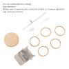 Quickly Mini Mending Darning Loom,Darning Mini Loom Hine, Darning Loom Speedweve Type Weave Tool, Weaving Loom Kit for Beginners Mending Jeans, Repair Holes(10 Hooks), Darning Mini Loom hi view 3