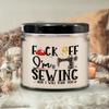 The Improper Mug Sewer Candle Fuck Off Im Sewing Mothers Day Ideas for Mom Grandma Craft Lovers Birthday Christmas Ideas for Tailor Quilter Offensive Inappropriate 9 O view 2