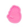 Silicone Resin Mold Cute Goblin Shape Keychain Resin Mold Expoy Resin Casting Mold for Jewelry and Pendant Making Ideal Gift Cute Necklace Crafts Making view 4