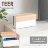Miyatake Seisakusho GC-2500M BR TEER Switch Compatible Game Console Case, Width 11.0 x Depth 3.5 x Height 5.5 inches (28 x 9 x 14 cm), You Can Play Games While Stored, Brown view 2