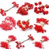 HZLXF1 144pcs Mini Pearl Flower Stamen Bud Bouquet Pistil Wedding Decoration Scrapbooking DIY Craft Supplies Artificial Leaf Flowers (Color : Style 4) view 4