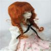 1/4 MSD Doll Wigs D2033B 7-8inch 18-20cm Long Loose Double Braide Ponytail Mohair BJD Hair (Carrot) view 3