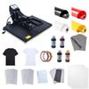 LGXEnzhuo 16x24Inch Flat Heat Press Machine Kit, 110V 1800W Large Format Clamshell T-Shirt Transfer Press Combo, with Ink Paper Vinyl for T-Shirt Printing view 1