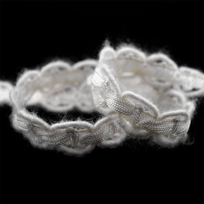 Bristlegrass Velvet Ribbon Set Spool Fabric Trim Christmas Wreath Decoration Handmade Craft Ornaments Gift Lace Trims Macrame Ribbon Hair Clip Headband Dress Sewing Craft Beige35 Yard 3/4"