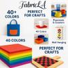 FabricLA Lime Felt Fabric | 36" x 36" 1 Square Yard | Acrylic, Soft, Non-Stiff | 1.6mm Thick | Crafts, Sewing, Padding & DIY view 2