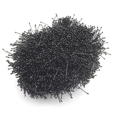 HZLXF1 576pcs 1mm Multi Colors Flower Stamen Floral Cake Decoration Double Heads DIY Handmade Materials (Color : C19 Black)