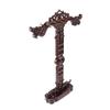 TATSEN Solid Wood Ebony Chinese Painting Writing Pen Holder Study Brush Holders view 2