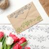 NAKLEO Painting Stencil for Crafts A5 5.9 x 8.3, Flowers Mini Border Pattern, Reusable Plastic DIY & Scrapbooking Drawing Template, Decoupage Art Home Decor, Wall Wood Fabric Furniture view 2
