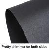 24 Sheets Black Shimmer Cardstock 8.5 x 11 Metallic Paper, Goefun 80lb Card Stock Letter Size Sheets for Halloween, Invitations, Scrapbooking, Crafts, Graduations view 3