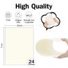 24 Sheets Cream Cardstock 8.5 x 11 Off White Paper, Goefun Ivory Card Stock Printer Paper for Cards Making, Office Printing, Certificate view 2