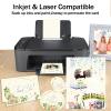 24 Sheets Cream Cardstock 8.5 x 11 Off White Paper, Goefun Ivory Card Stock Printer Paper for Cards Making, Office Printing, Certificate view 3