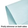 24 Sheets Blue Shimmer Cardstock 8.5 x 11 Metallic Paper, Goefun 80lb Card Stock Printer Paper for Invitations, Weddings, Parties, Showers view 3