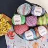 YarnArt Splash Variegated Sport Yarn - 55% Cotton 45% Acrylic 1 Skein/Ball 50g 174yds Soft Cotton Yarn for Amigurumi (949) view 3