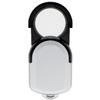 Misar Tech 993608 Loupe, 2.5X, 3X, Portable, Pocket Loupe, Made in Japan, Lens Diameter 1.3 inches (33 mm), Silver view 1