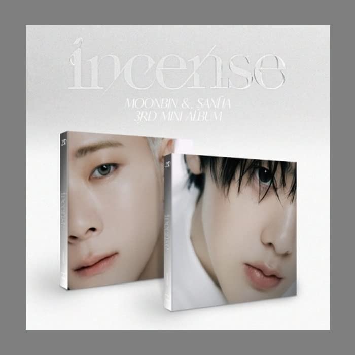 ASTRO MOONBIN & SANHA incense 3rd Mini Album Digipack Version CD+Poster+Booklet+Photocard+Sticker+Tracking (SET(Moonbin+Sanha))