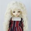 D28002 6-7inch 16-18cm 1/6 YOSD Extremrly Longe curly Monghanjuc Mohair BJD wigs (Ivory White) view 1