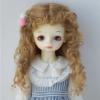 1/3 SD DOD Doll Wigs D28002 8-9inch 21-23cm Extremrly Longe Curly Monghanjuc Mohair BJD Hair (Ash Brown) view 1