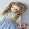1/3 SD DOD Doll Wigs D28002 8-9inch 21-23cm Extremrly Longe Curly Monghanjuc Mohair BJD Hair (Ash Brown) view 3