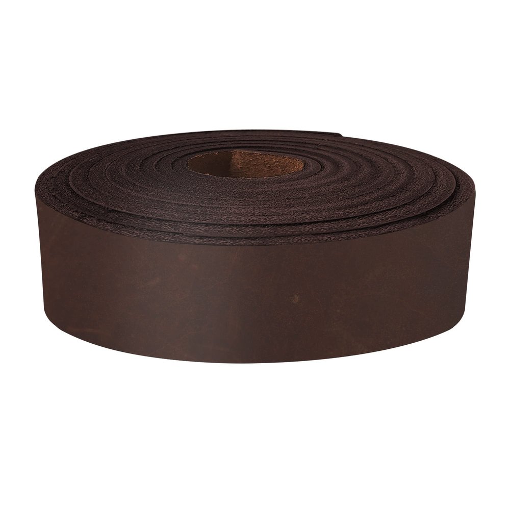 ELW Grass Fed Leather 8-10 oz. (3-4mm) 4"x40" (10.2x101.6cm) Dark Brown Full Grain Cowhide Belt Blank, Straps Tooling, Holsters, Saddle Bags, Sheaths, Furniture Accent, Restoring Chairs