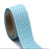 3.8 Yard Spool 3.93 inches Beige Blue Mosaic Embroidered Drapery Trim Jacquard Ribbon for Your Drapes Curtains Drapery Banding Trim Tape V5 194 view 2