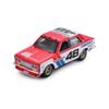 Datsun 510#46 John Morton Red and White BRE (Brock Racing Enterprises) Race Series 1/43 Diecast Model Car by Bburago 38301 view 1