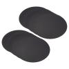 PATIKIL 11.8-inch Round Cardboard Paper, 50 Pcs Blank Disc Circles Slices for Party Decorations DIY Craft Arts Drawing Painting Writing, Black view 1