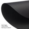 PATIKIL 11.8-inch Round Cardboard Paper, 50 Pcs Blank Disc Circles Slices for Party Decorations DIY Craft Arts Drawing Painting Writing, Black view 4
